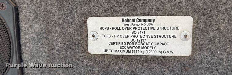 image for item EJ3064 2009 Bobcat 435H mini excavator