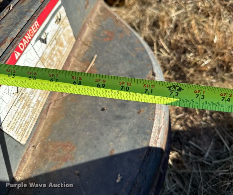 image for item EJ3066 Bobcat Mower 72 skid steer finish mower