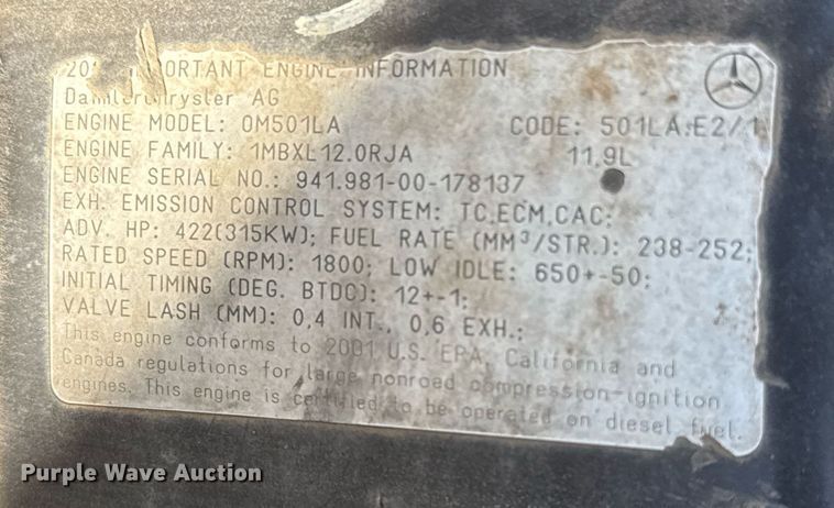 image for item EJ3069 2002 Bell 4206D tractor with scraper