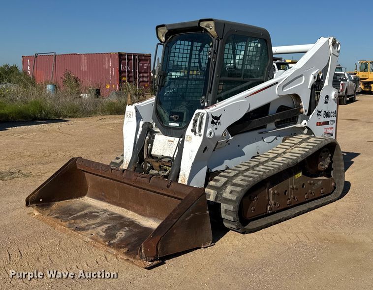 image for item EJ3070 2012 Bobcat T870 tracked skid steer loader