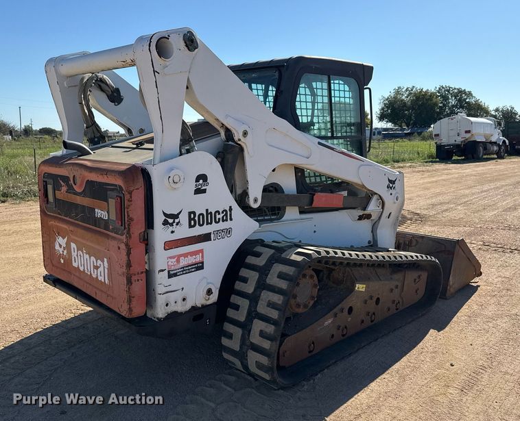 image for item EJ3070 2012 Bobcat T870 tracked skid steer loader