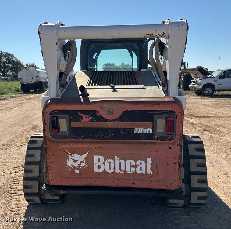 image for item EJ3070 2012 Bobcat T870 tracked skid steer loader