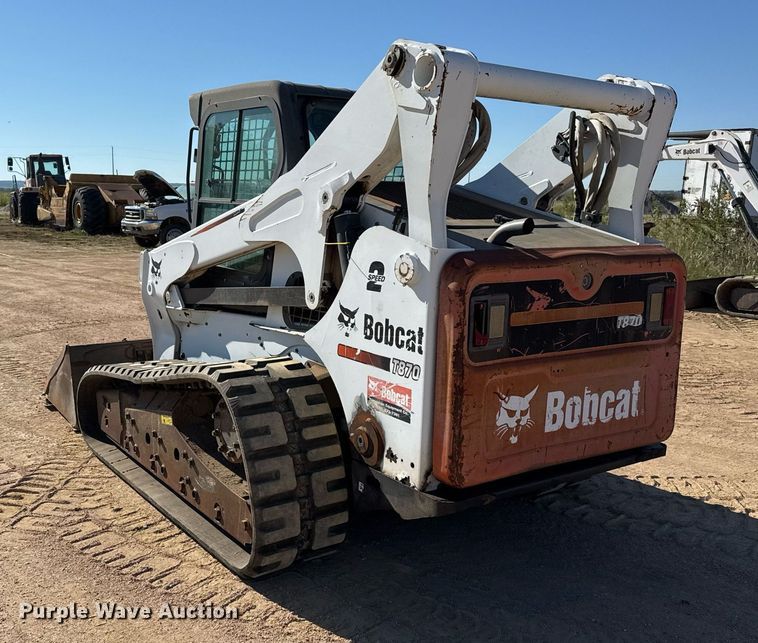 image for item EJ3070 2012 Bobcat T870 tracked skid steer loader