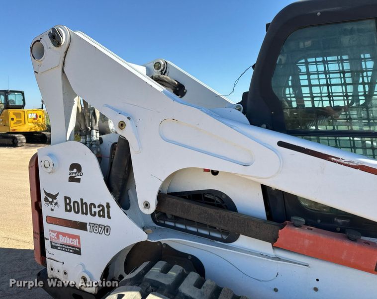 image for item EJ3070 2012 Bobcat T870 tracked skid steer loader