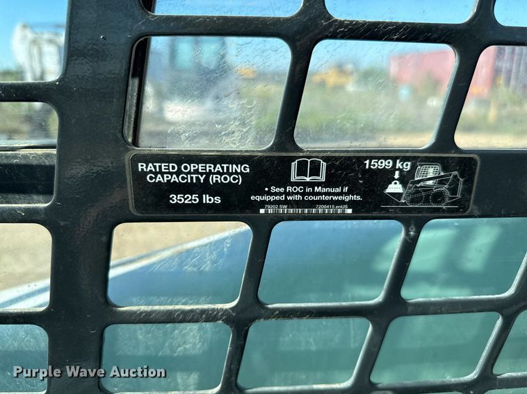 image for item EJ3070 2012 Bobcat T870 tracked skid steer loader