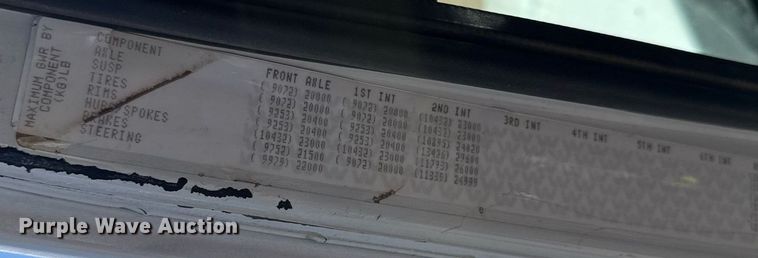 image for item EJ3071 2015 Western Star 4700SF dump truck