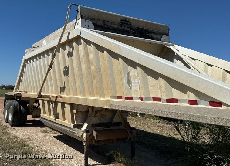 image for item EJ3073 2017 CTS BDT-40 bottom dump trailer