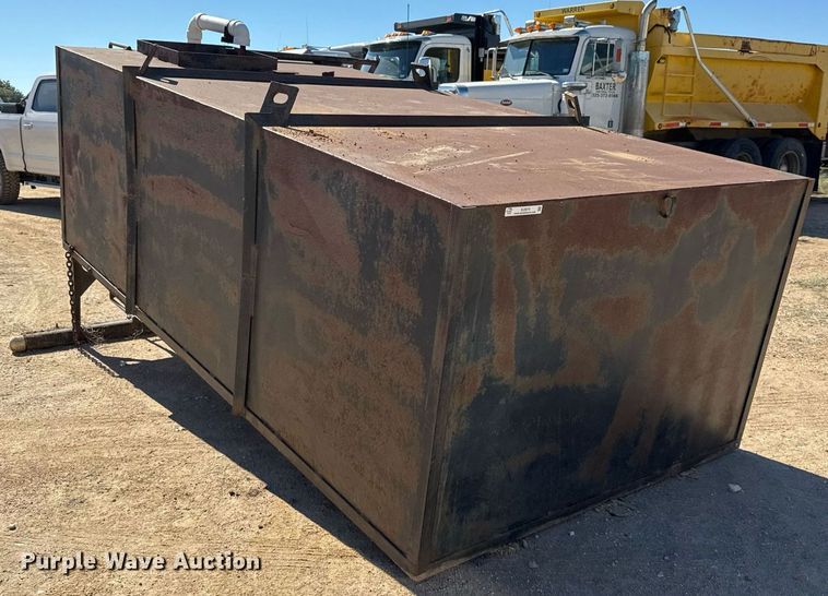 image for item EJ3074 Shop built water tank 