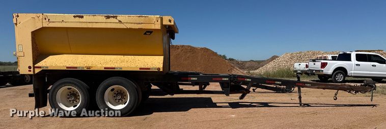 image for item EJ3078 2013 Warren end dump pup trailer