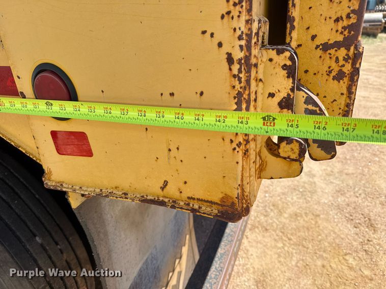 image for item EJ3078 2013 Warren end dump pup trailer