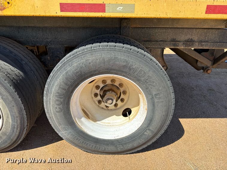 image for item EJ3078 2013 Warren end dump pup trailer