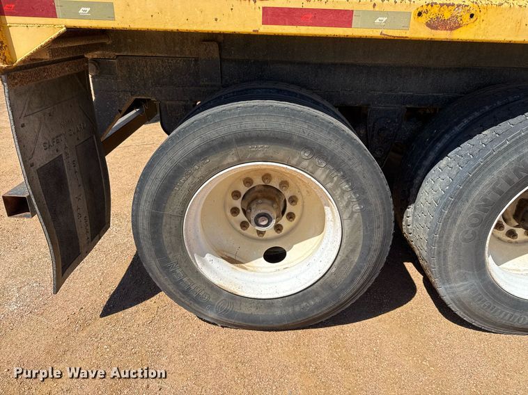 image for item EJ3078 2013 Warren end dump pup trailer