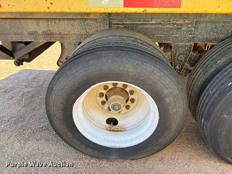 image for item EJ3078 2013 Warren end dump pup trailer