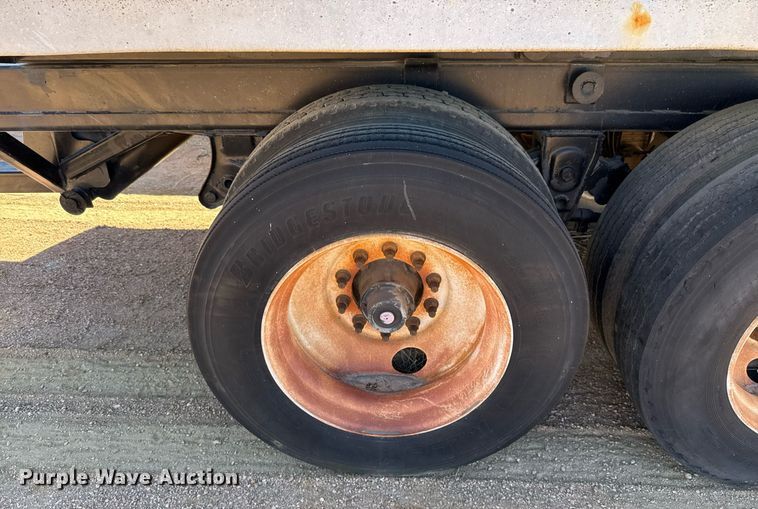 image for item EJ3079 2002 SEI end dump pup trailer