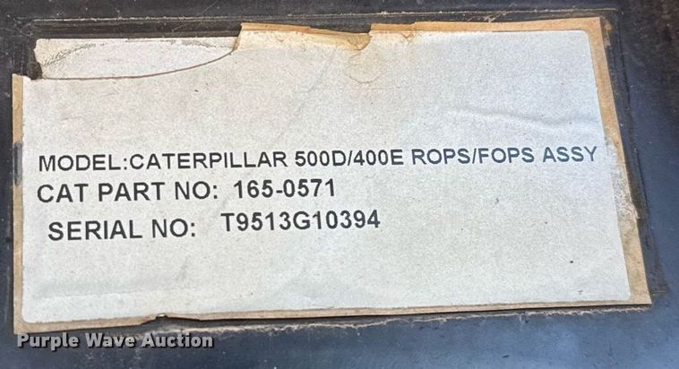 image for item EJ3084 2011 Caterpillar CP56 single drum vibratory roller