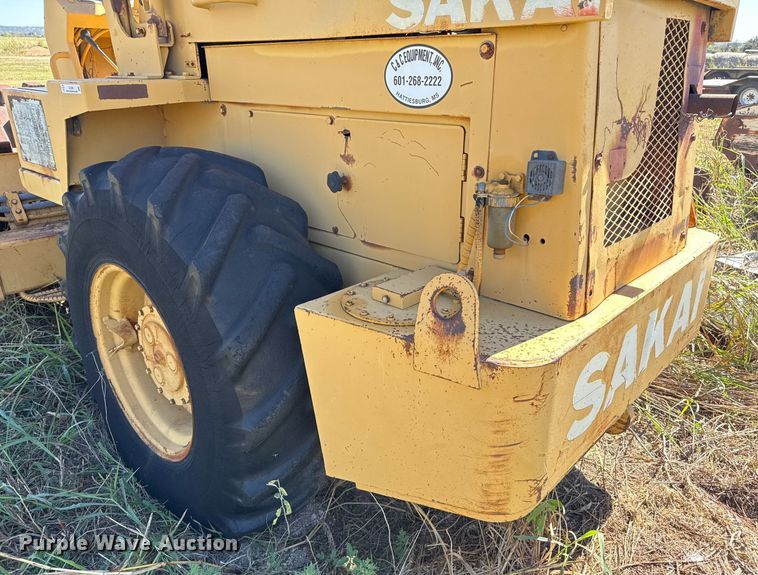 image for item EJ3086 Sakai SV70T single drum vibratory roller