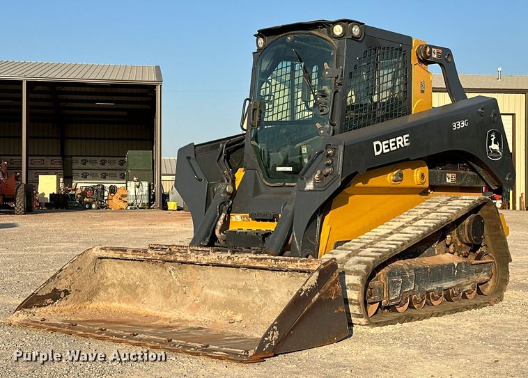 image for item EJ4894 2020 John Deere 333G tracked skid steer loader