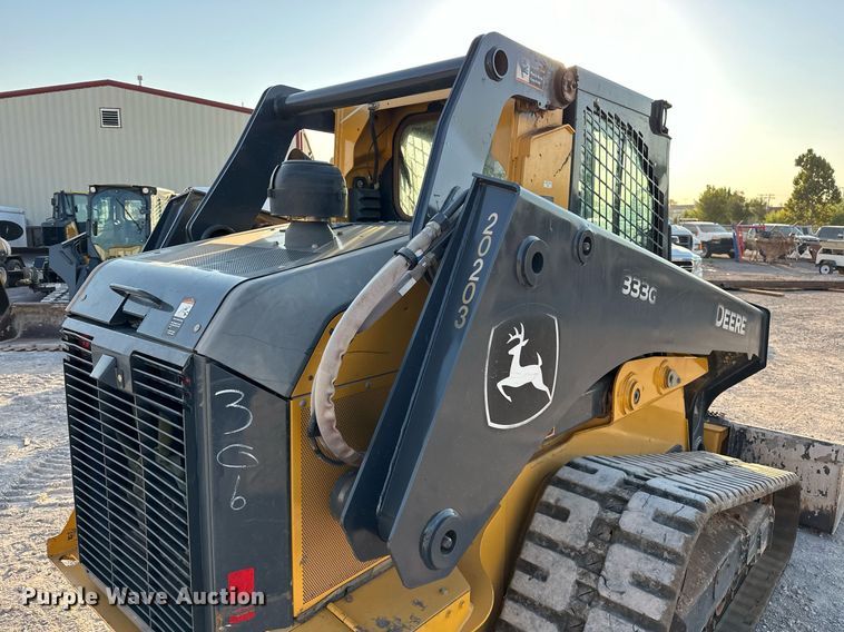 image for item EJ4894 2020 John Deere 333G tracked skid steer loader