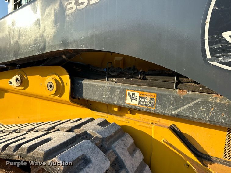 image for item EJ4894 2020 John Deere 333G tracked skid steer loader