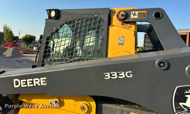 image for item EJ4894 2020 John Deere 333G tracked skid steer loader