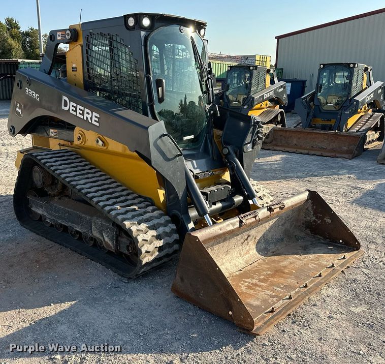 image for item EJ4895 2019 John Deere 333G tracked skid steer loader