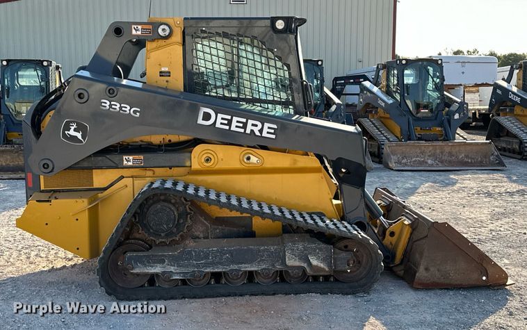 image for item EJ4895 2019 John Deere 333G tracked skid steer loader