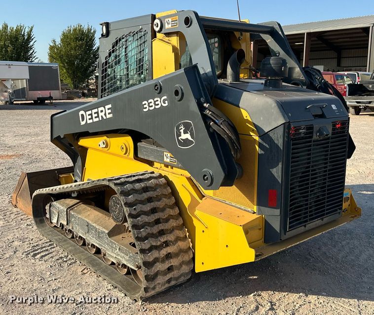 image for item EJ4895 2019 John Deere 333G tracked skid steer loader