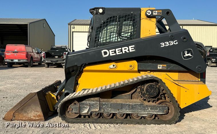 image for item EJ4895 2019 John Deere 333G tracked skid steer loader