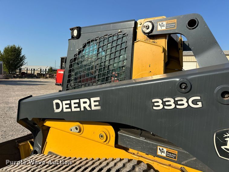 image for item EJ4895 2019 John Deere 333G tracked skid steer loader