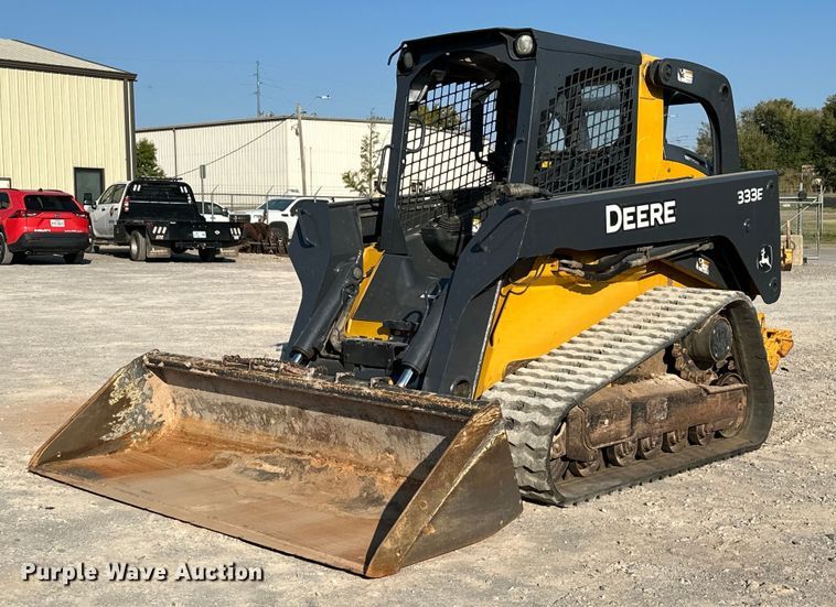 image for item EJ4896 2015 John Deere 333E tracked skid steer loader