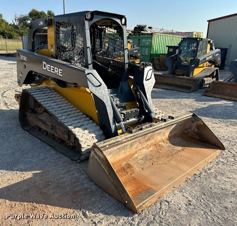 image for item EJ4896 2015 John Deere 333E tracked skid steer loader