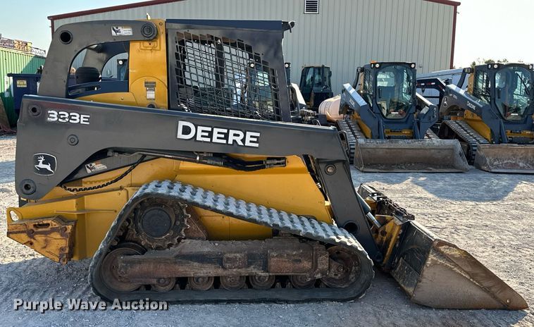image for item EJ4896 2015 John Deere 333E tracked skid steer loader