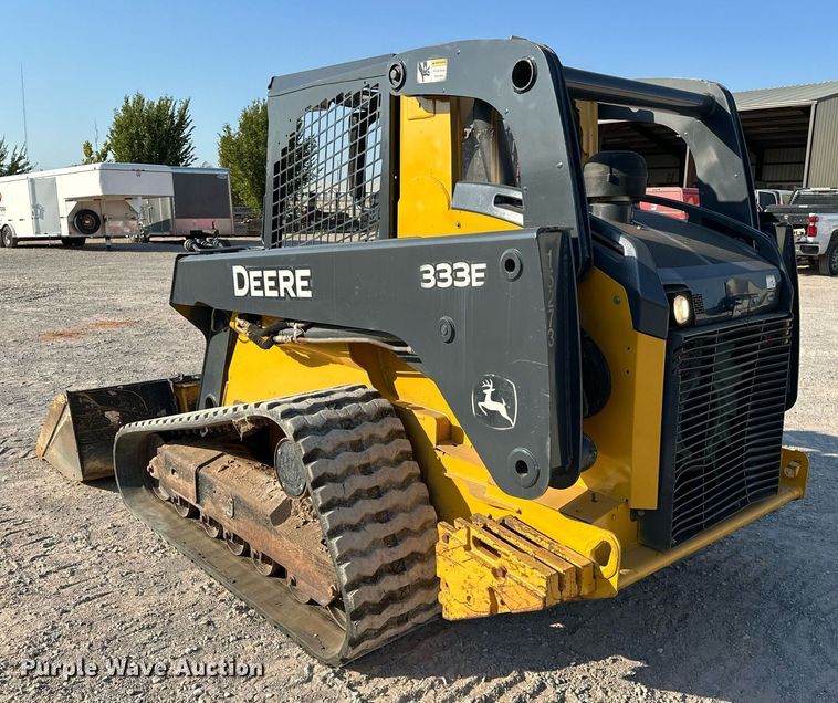 image for item EJ4896 2015 John Deere 333E tracked skid steer loader
