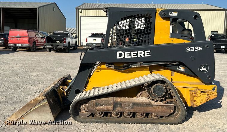 image for item EJ4896 2015 John Deere 333E tracked skid steer loader