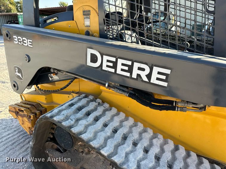 image for item EJ4896 2015 John Deere 333E tracked skid steer loader