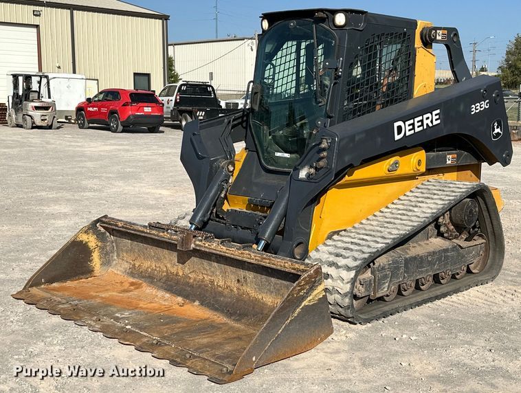 image for item EJ4897 2019 John Deere 333G tracked skid steer loader