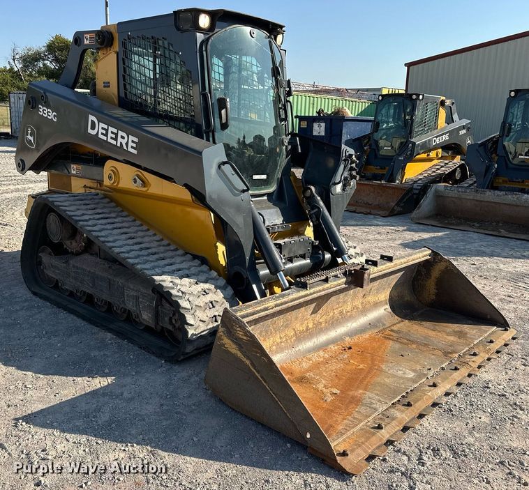 image for item EJ4897 2019 John Deere 333G tracked skid steer loader