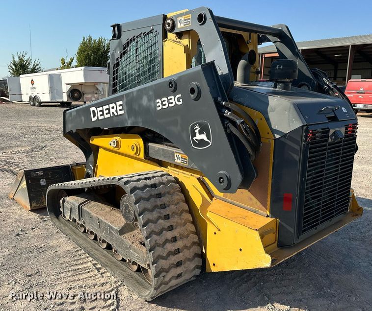 image for item EJ4897 2019 John Deere 333G tracked skid steer loader