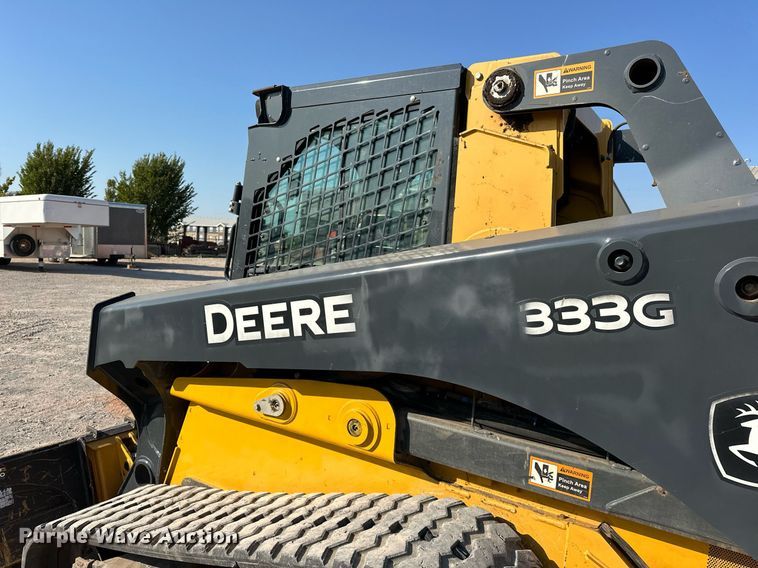 image for item EJ4897 2019 John Deere 333G tracked skid steer loader