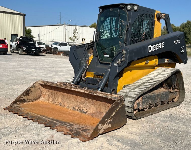 image for item EJ4898 2019 John Deere 333G tracked skid steer loader