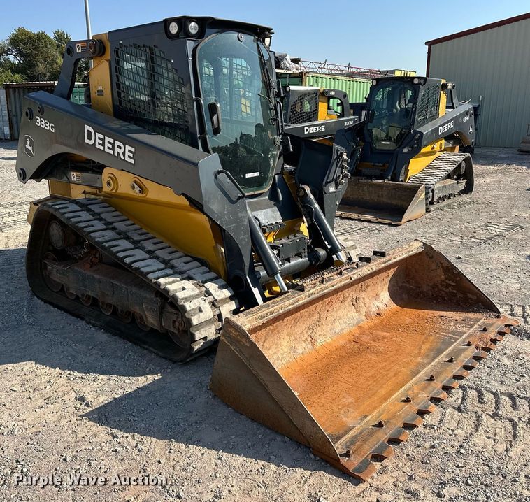 image for item EJ4898 2019 John Deere 333G tracked skid steer loader