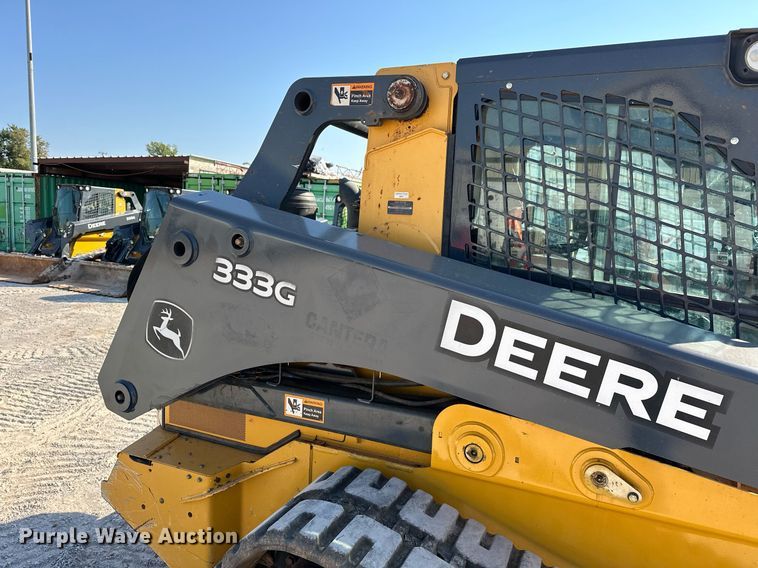image for item EJ4898 2019 John Deere 333G tracked skid steer loader