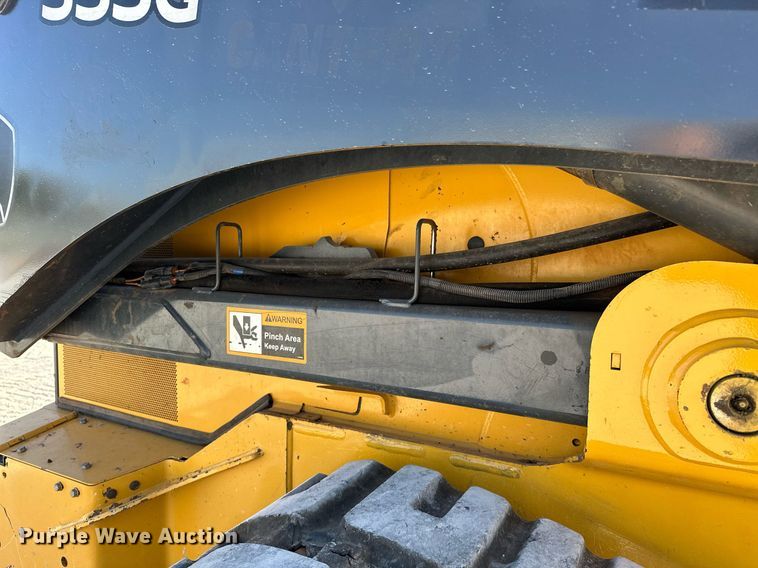 image for item EJ4898 2019 John Deere 333G tracked skid steer loader