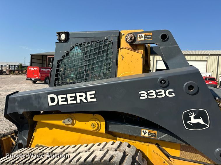 image for item EJ4898 2019 John Deere 333G tracked skid steer loader