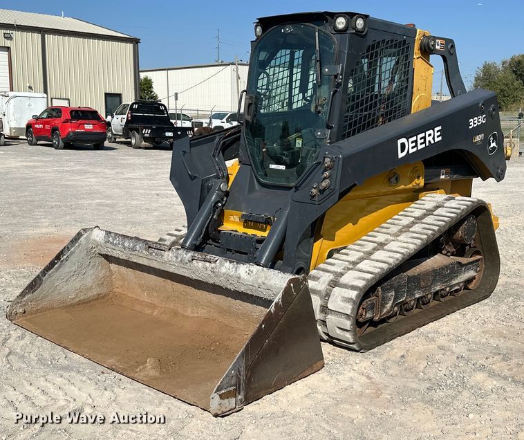 image for item EJ4899 2017 John Deere 333G tracked skid steer loader