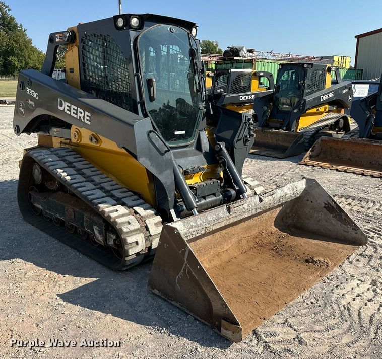 image for item EJ4899 2017 John Deere 333G tracked skid steer loader