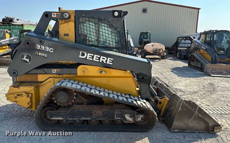 image for item EJ4899 2017 John Deere 333G tracked skid steer loader