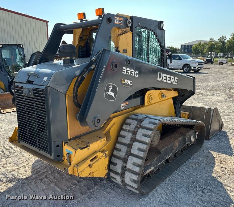 image for item EJ4899 2017 John Deere 333G tracked skid steer loader