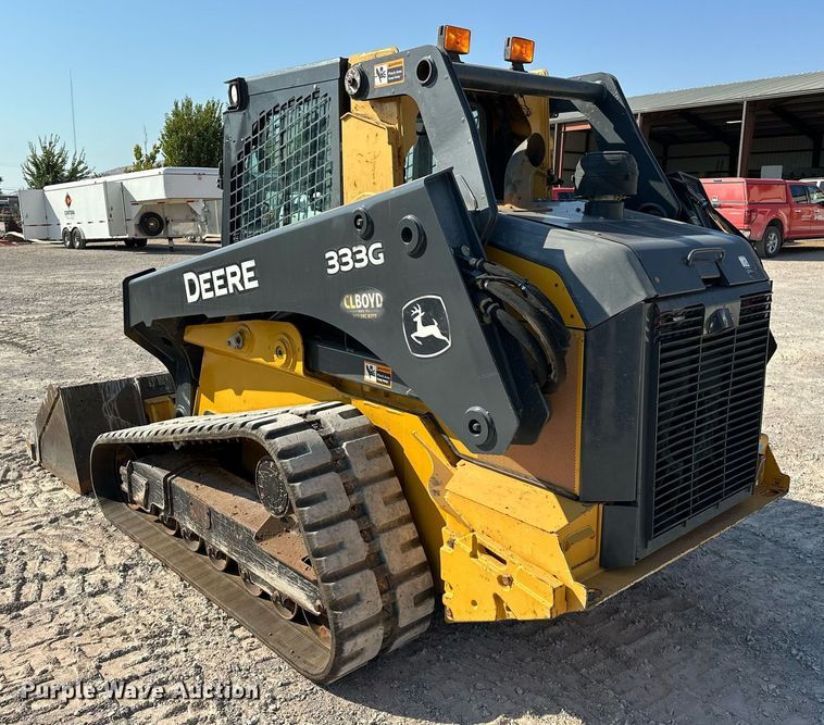 image for item EJ4899 2017 John Deere 333G tracked skid steer loader