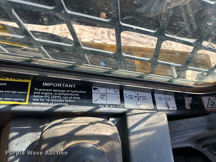 image for item EJ4899 2017 John Deere 333G tracked skid steer loader